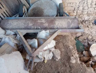 Rodillo compactador de jardín