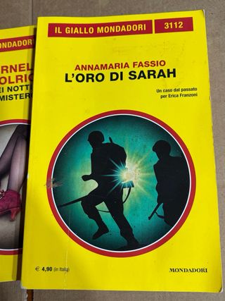 Lotto 4 romanzi gialli Mondadori