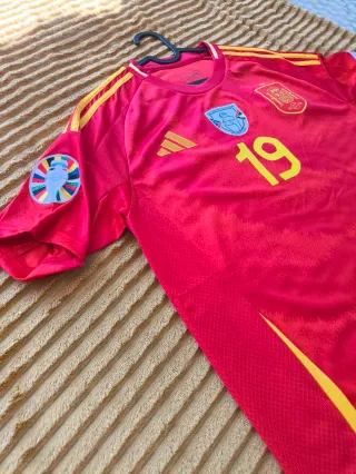 Camiseta Futbol Roja