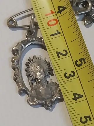 Medalla Antigua Virgen del Pilar