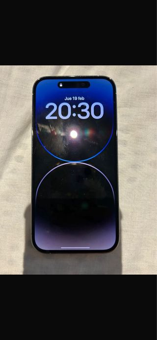 iPhone 14 Pro Plata 77% Batería