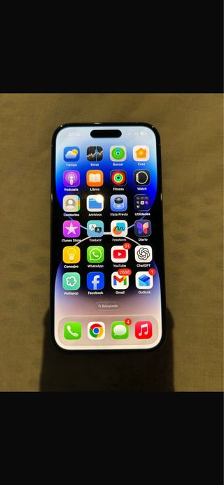 iPhone 14 Pro Plata 77% Batería