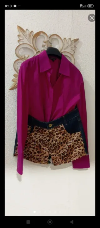 Lote de vaquero, sujetador y camiseta