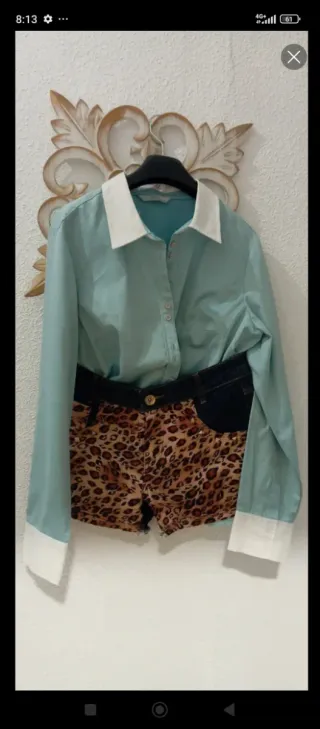 Lote de vaquero, sujetador y camiseta