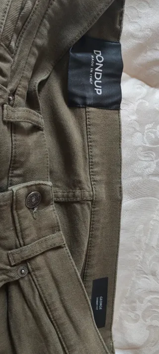 Jeans Dondup Uomo Verde