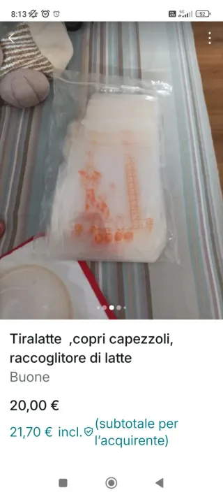 Tiralatte Elettrico Doppio