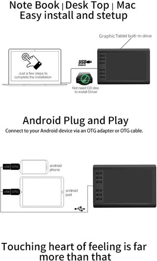 Tablet Grafica de escritura 10moons G10