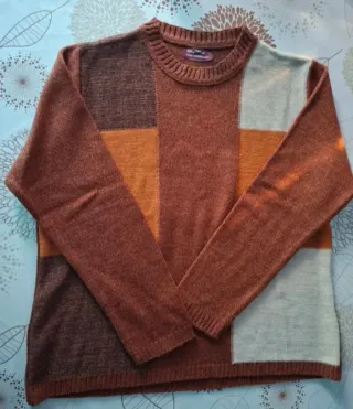 Jersey de punto patchwork