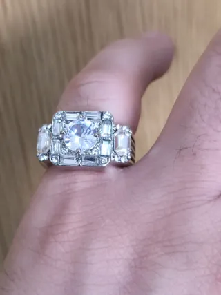 Anillo de Plata 925 - Talla 8/9 / Caballero