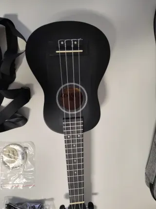 Ukelele soprano WINZZ negro nuevo