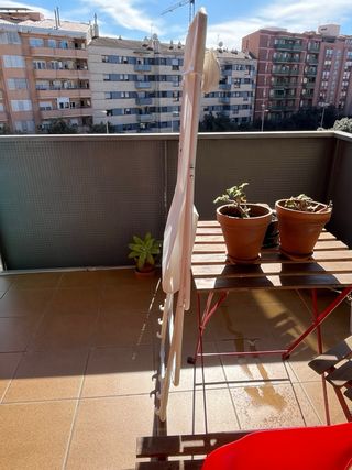 Hamaca plegable blanca