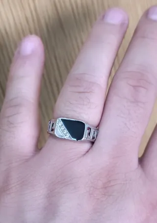 Anillo de Plata 925 en Talla 8/9 - Caballero