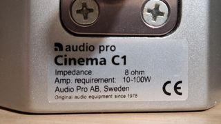 Altavoces Home Cinema Audio Pro C1