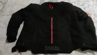 Chaqueta Moto Verano Negra y Roja