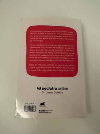 Libro. Bebes sin colicos