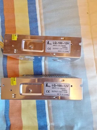 Lote 2 Fuentes Alimentación 12V 8.3A