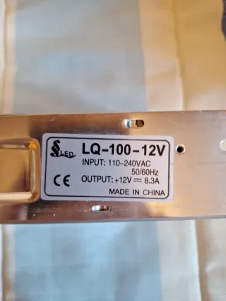 Lote 2 Fuentes Alimentación 12V 8.3A