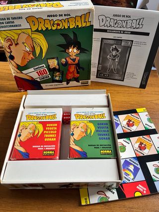 Juego de Rol Dragon Ball - Cartas Coleccionables