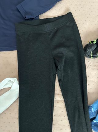 Ropa térmica esquí y calcetines niño Talla 4-5-6a