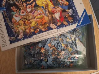 Puzzle Ravensburger 1000 Peças Branca de Neve