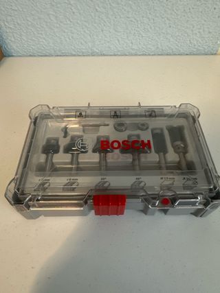 Bosch Set 6 Brocas Fresadoras