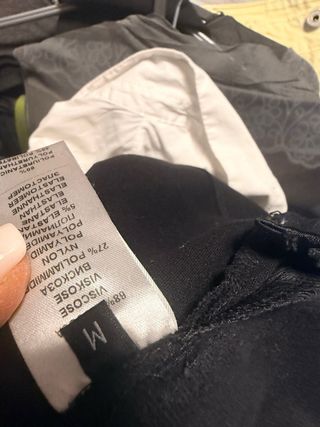 Pantaloni neri ecopelle