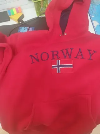 Sudadera NORWAY con bandera