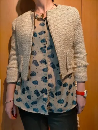 Chaqueta Tintoretto Beige Multicolor