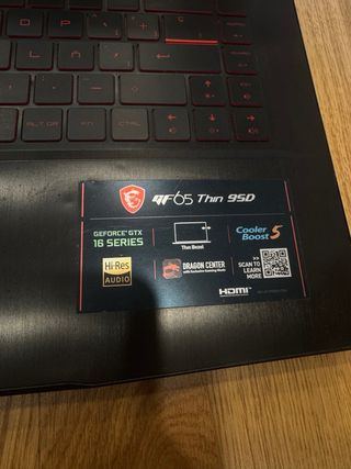 Portátil Gaming MSI