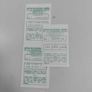 Cupones Recargo Seguridad Social Agrario