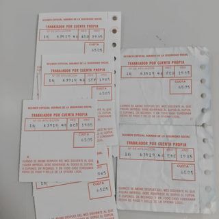 Cupones Recargo Seguridad Social Agrario