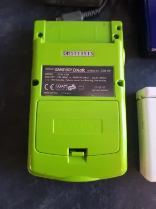 Lote 3 consolas Nintendo: GBC, DS Lite