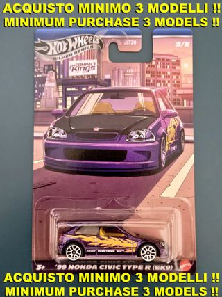 Hot Wheels '99 Honda Civic Type R (EK9)