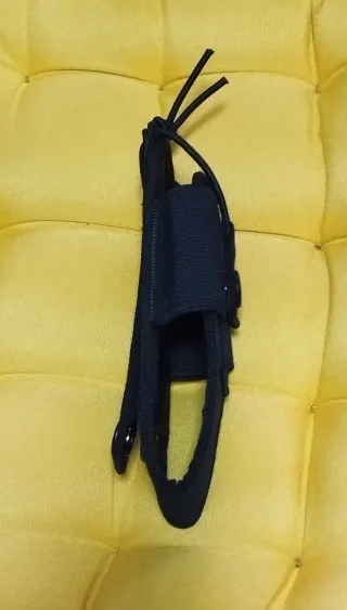 Funda para walkie talkie negra