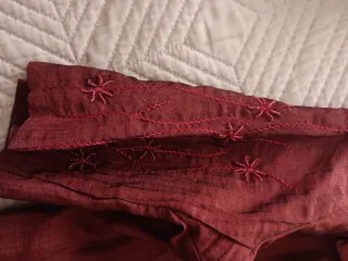 Conjunto vestido largo y chaqueta larga