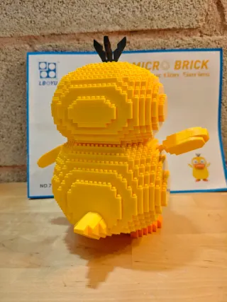 Figura Pokémon Psyduck – Microbloques 2570 piezas