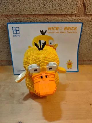 Figura Pokémon Psyduck – Microbloques 2570 piezas