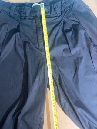 Pantalón azul de vestir