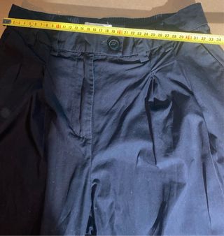 Pantalón azul de vestir