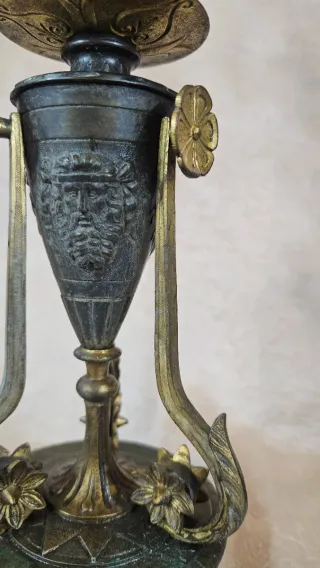 Candelabros Bronce Art Nouveau 1890