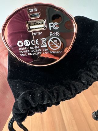 Rizador de pelo inalámbrico automático