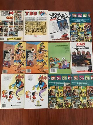 Lote 12 cómics vintage Colección Olé + Guai!