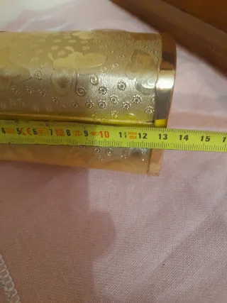 Pochette dorata da donna