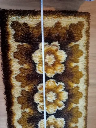 Tappeto da camera da letto con fiori