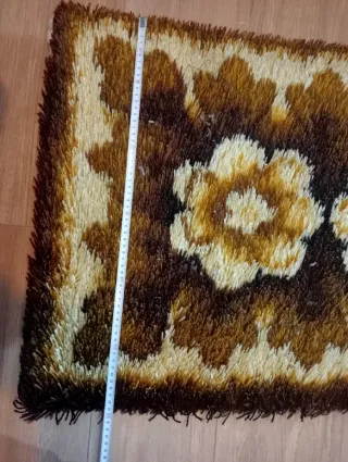 Tappeto da camera da letto con fiori