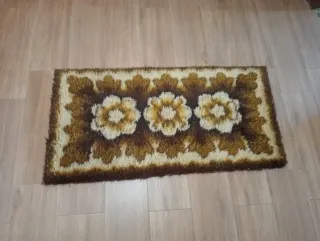 Tappeto da camera da letto con fiori