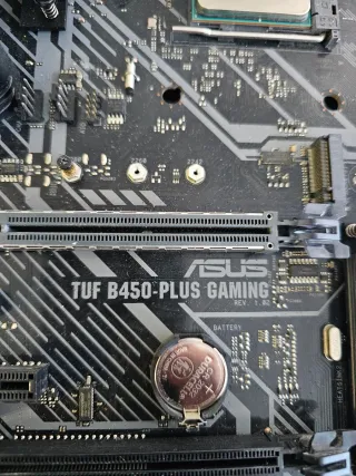 Placa Base ASUS TUF B450-PLUS GAMING+ryzen 2700x