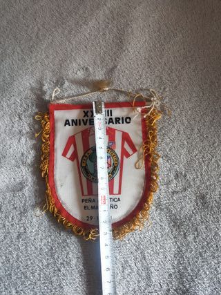 Banderín coche Peña atlética Madroño Fútbol