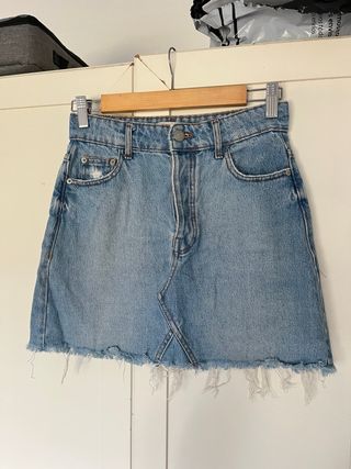 Falda vaquera mini