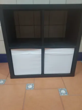 Estantería Ikea Negra